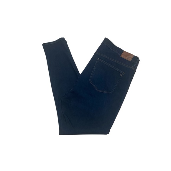 Madewell 9” High Rise Skinny Dark Wash Jeans Blue - Picture 10 of 15